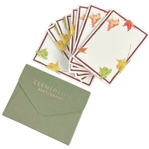 Clementina Sketchbook Leaf Notecards